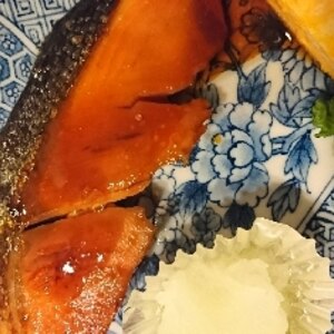 お弁当にお魚を！鮭の照り焼き